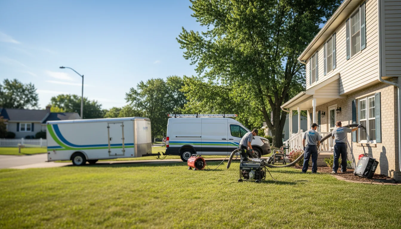 Flooded Basement Restoration And Cleanup With Repair in Schuyler, NE near me